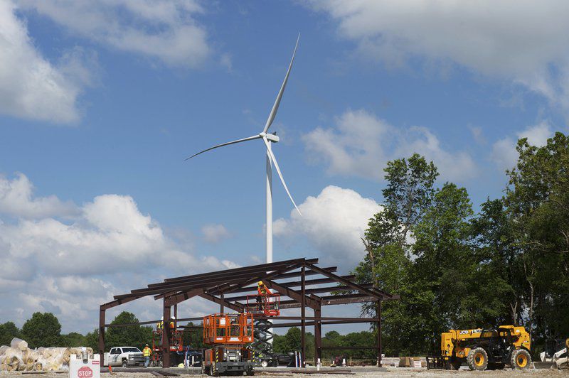 Liberty completes first turbine in Southwest Missouri as part of 600-megawatt wind farm